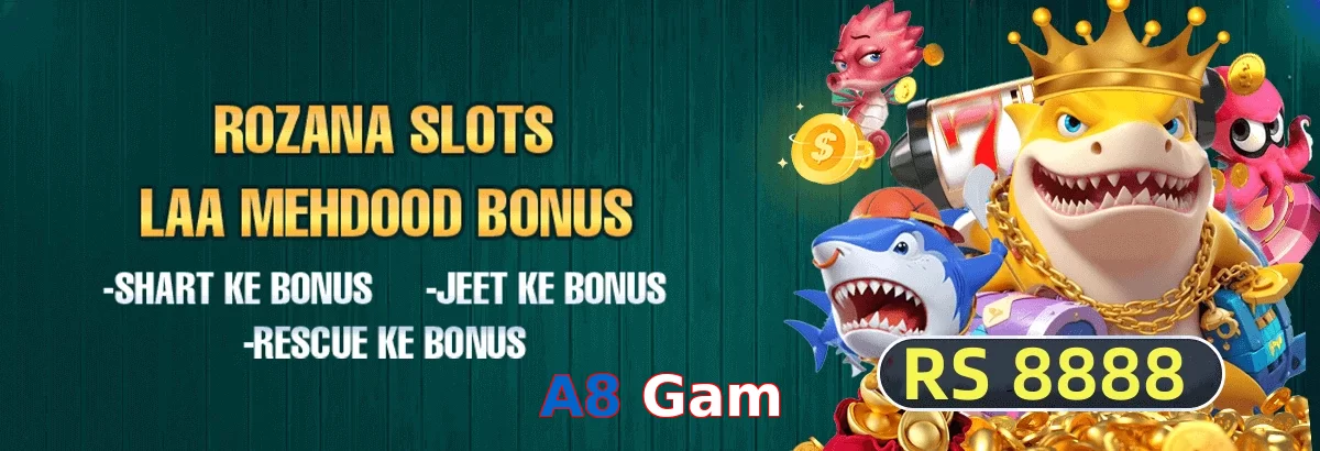 A8 Gam game app for Pakistan players