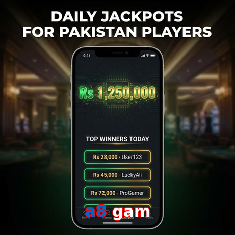 Game list for A8 Gam win section